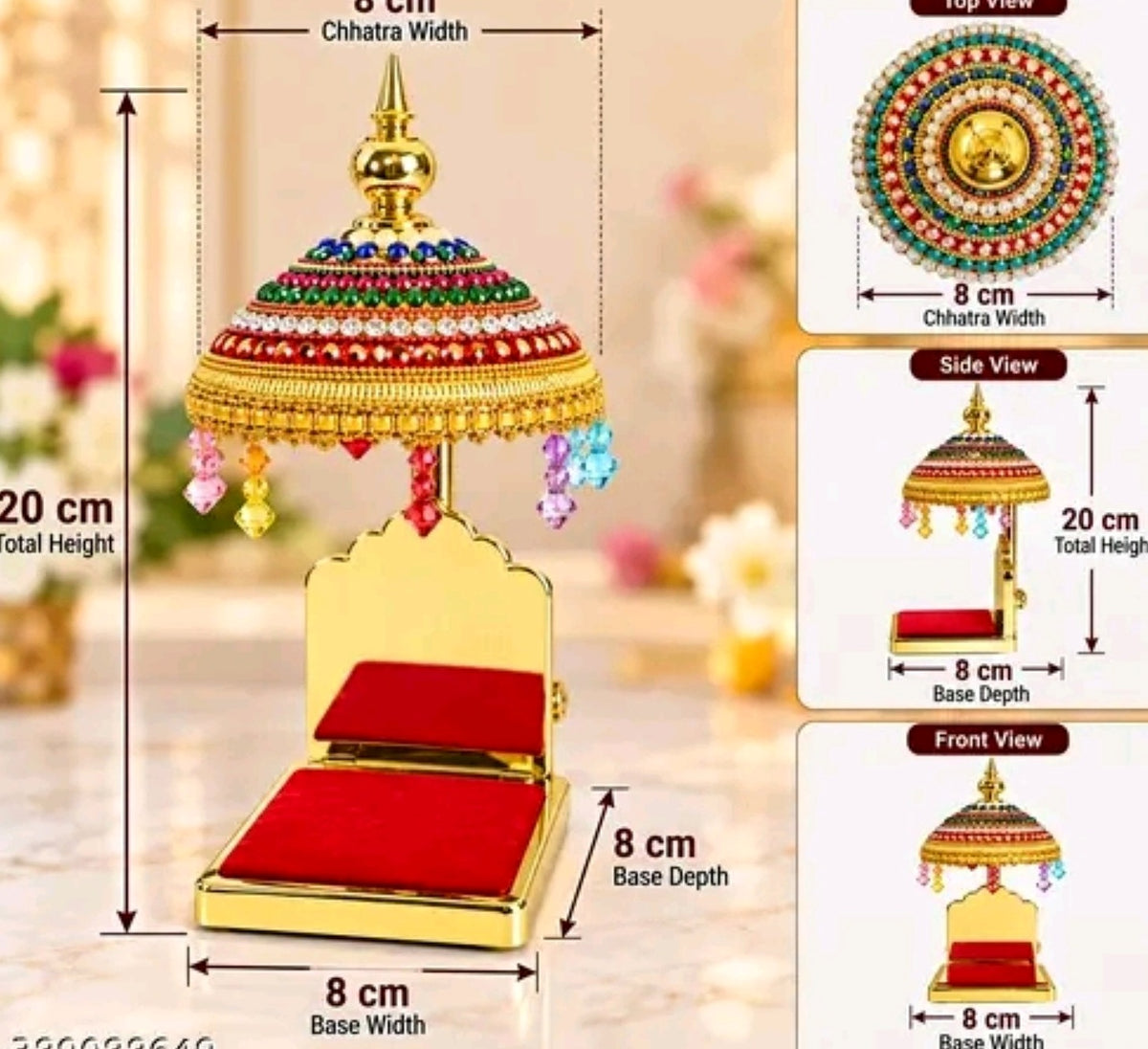 Golden Chhatra Jhula alternate dimension view