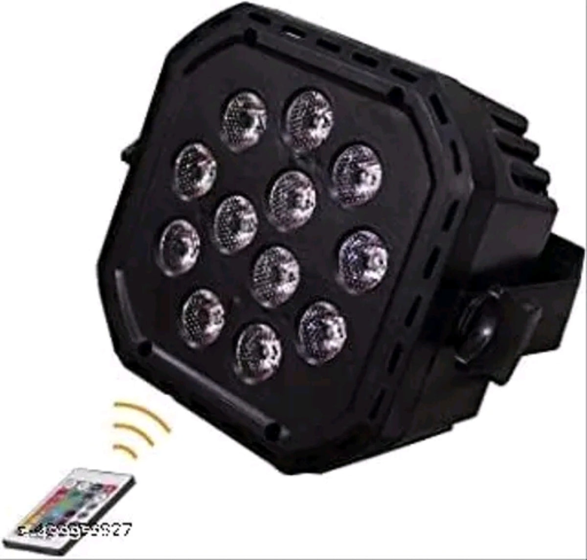 12 LED stage light front view
