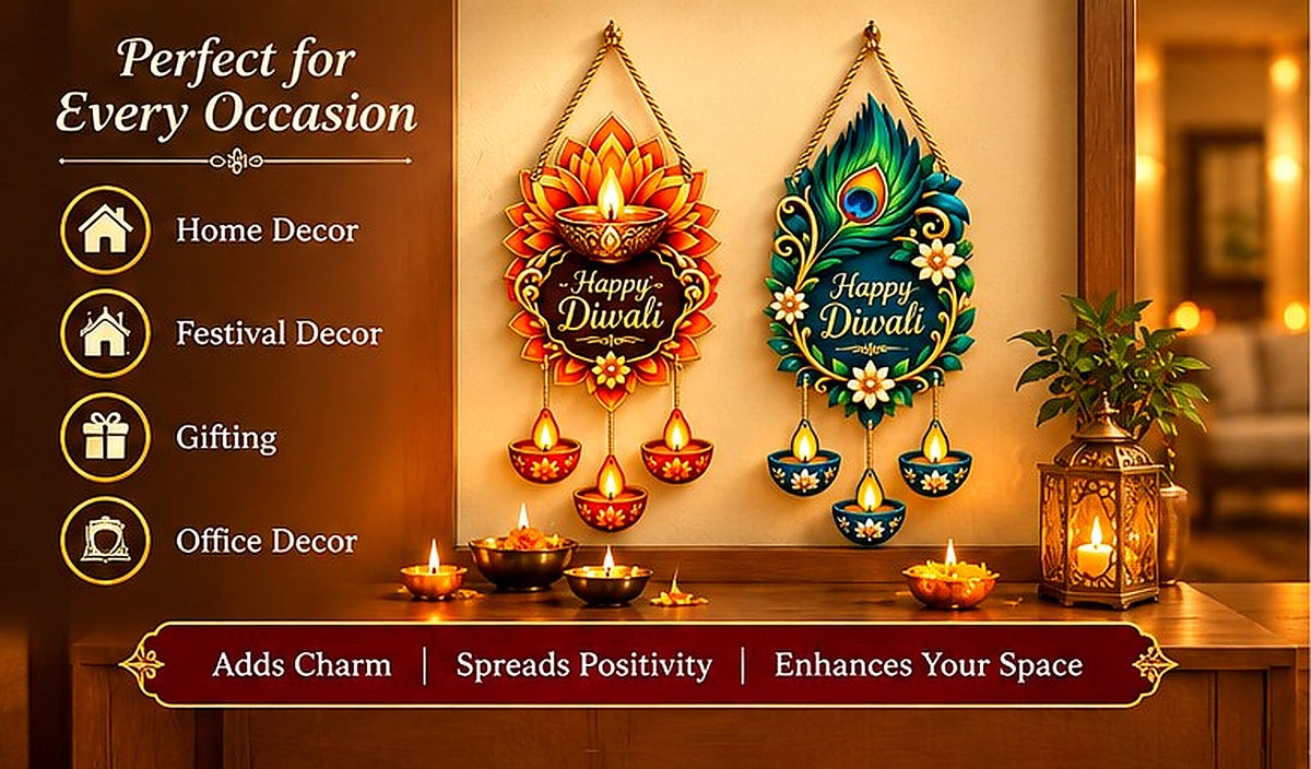 Diwali wall hanging combo — home and festive decor inspiration