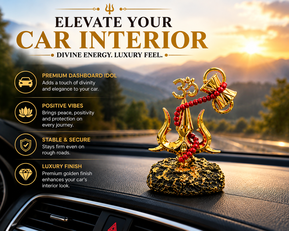 Golden Trishul dashboard idol lifestyle advertisement