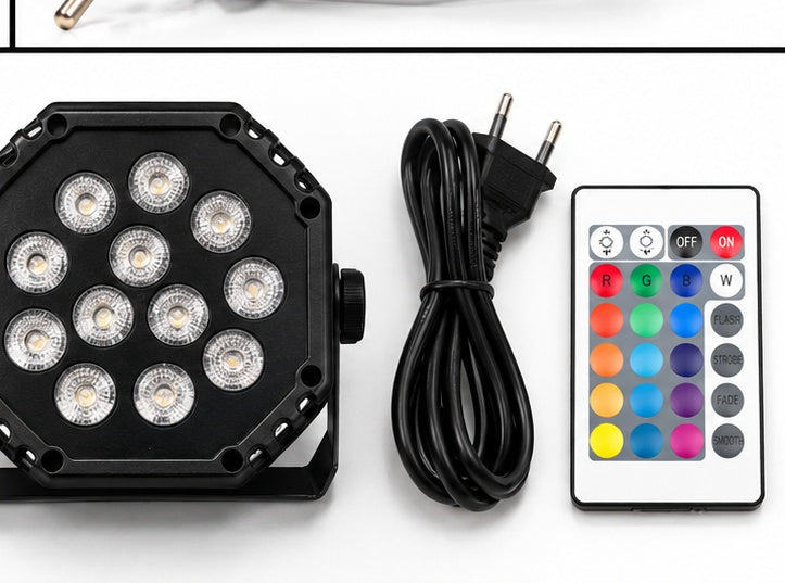 12 LED stage light and remote control kit